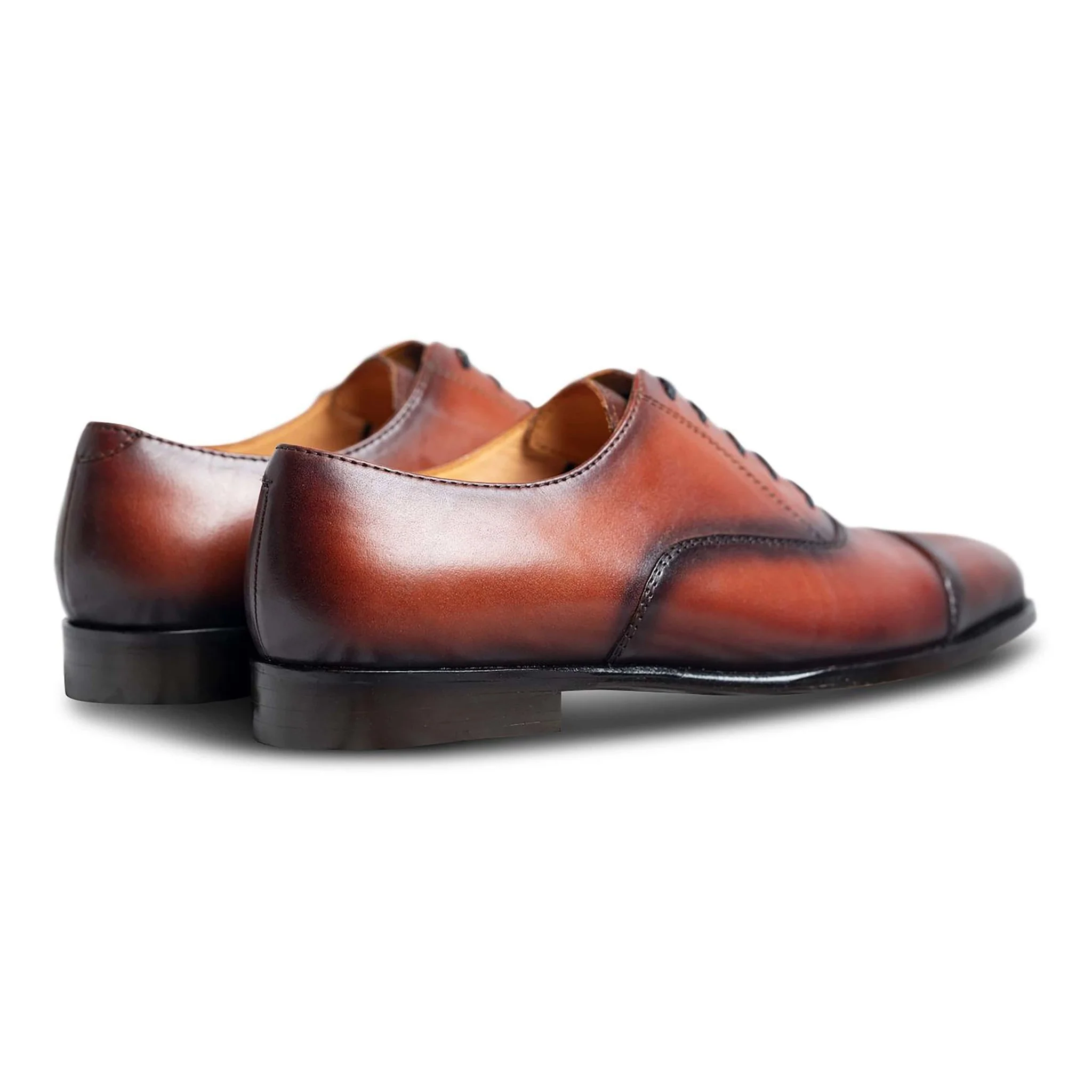 Cognaco | Dual-tone classic cap-toe oxfords - Image 6