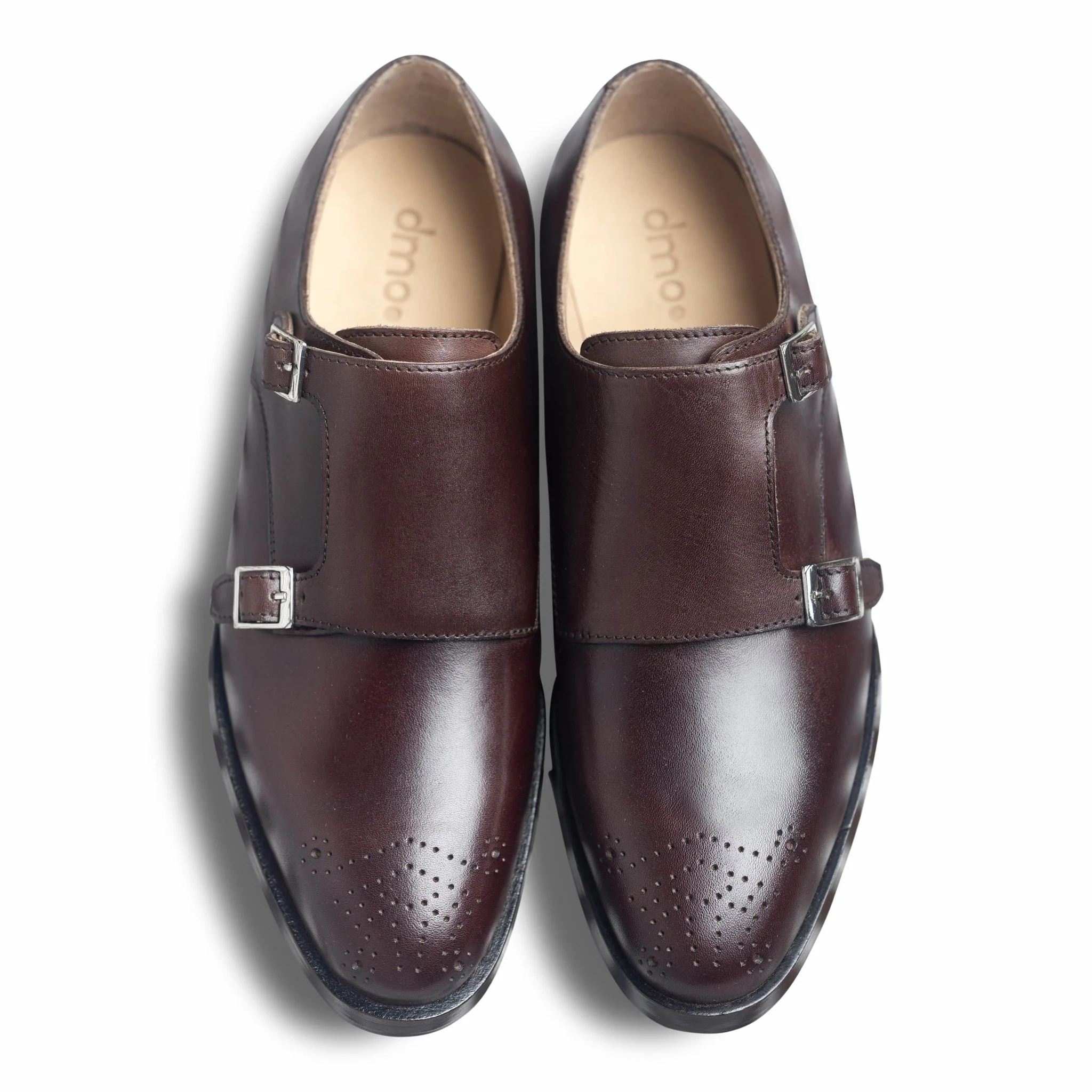 Domo Marrone | Dark brown double-monk-strap - Image 5