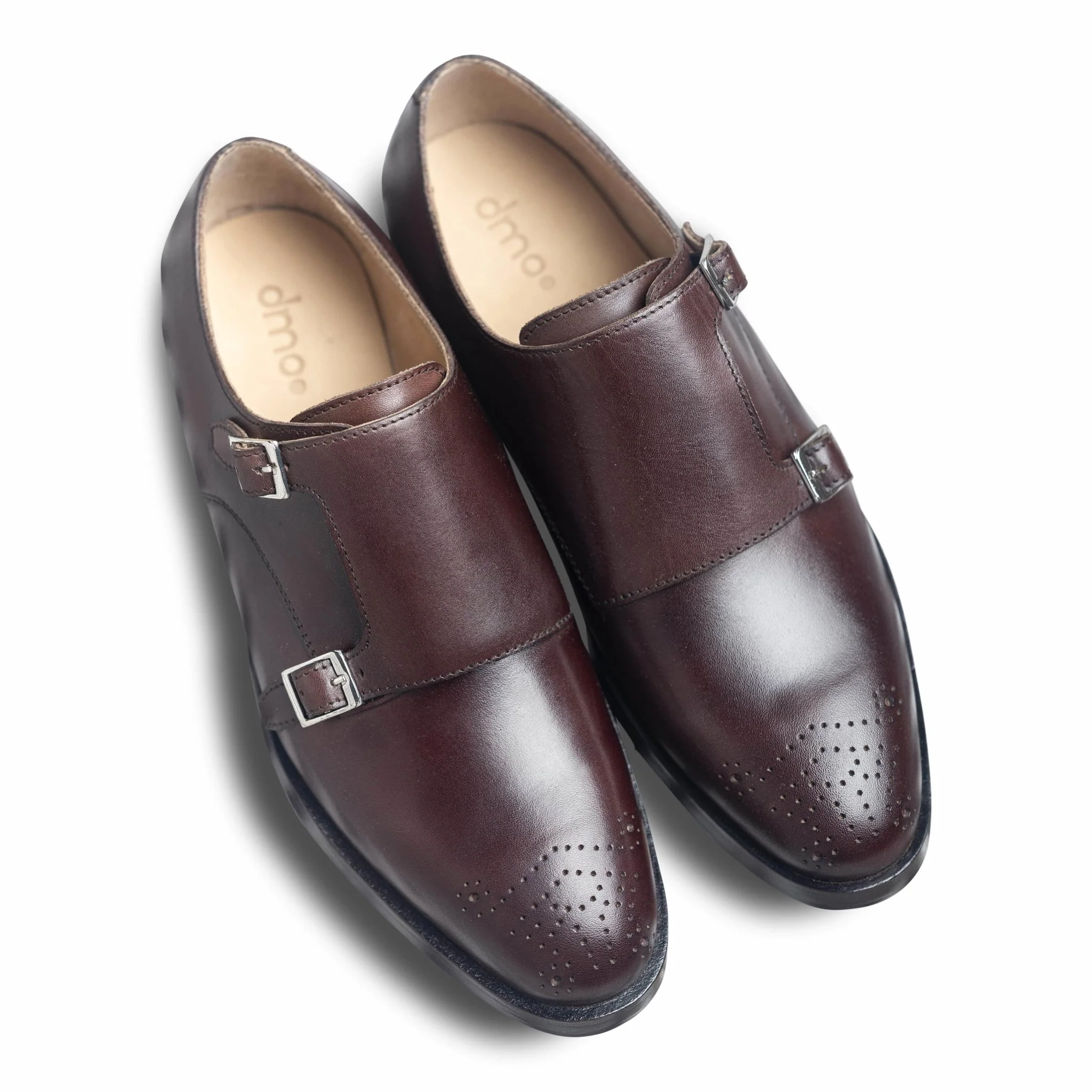 Domo Marrone | Dark brown double-monk-strap - Image 7