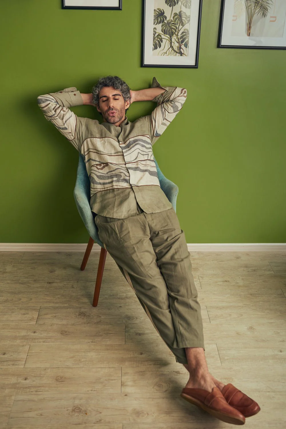 Hoffler Marrone | Sleek brown leather mules - Image 7