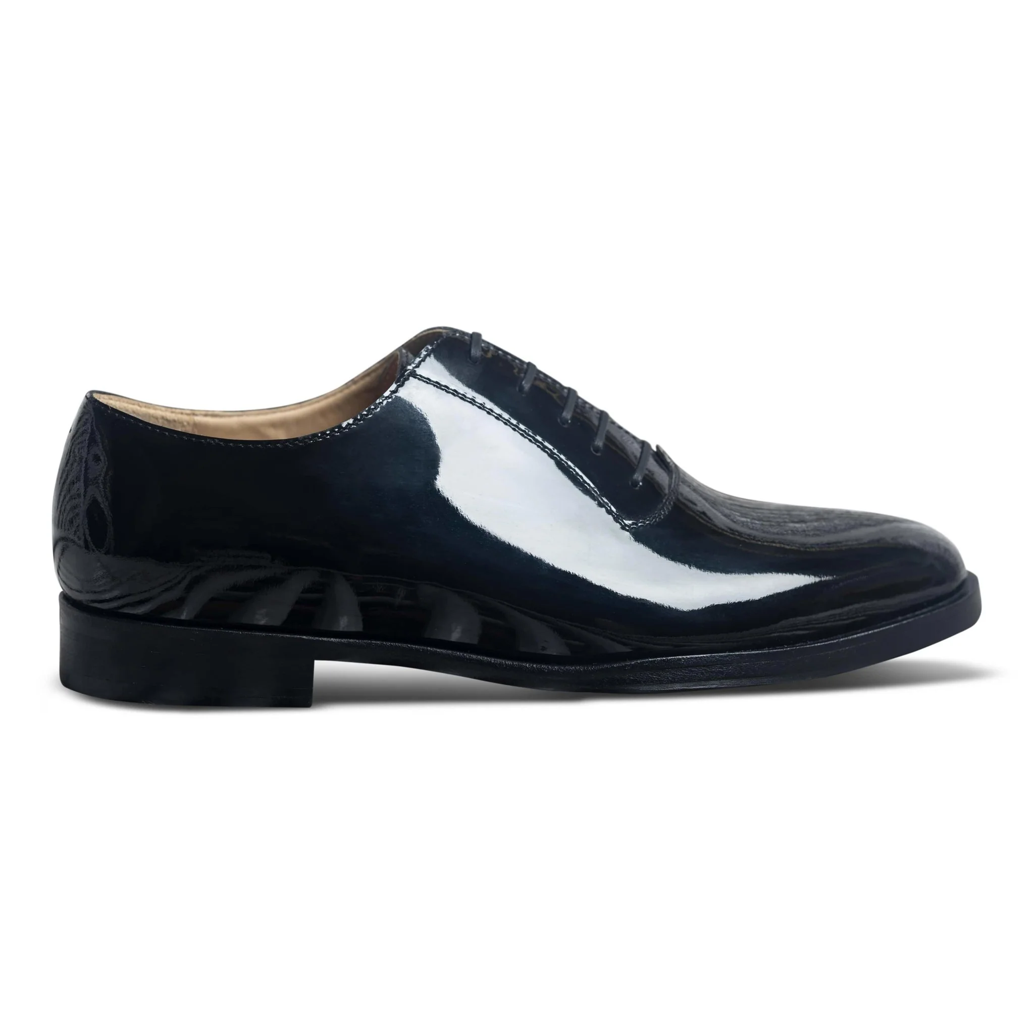 Ferraro | Black patent Oxford shoes - Image 4