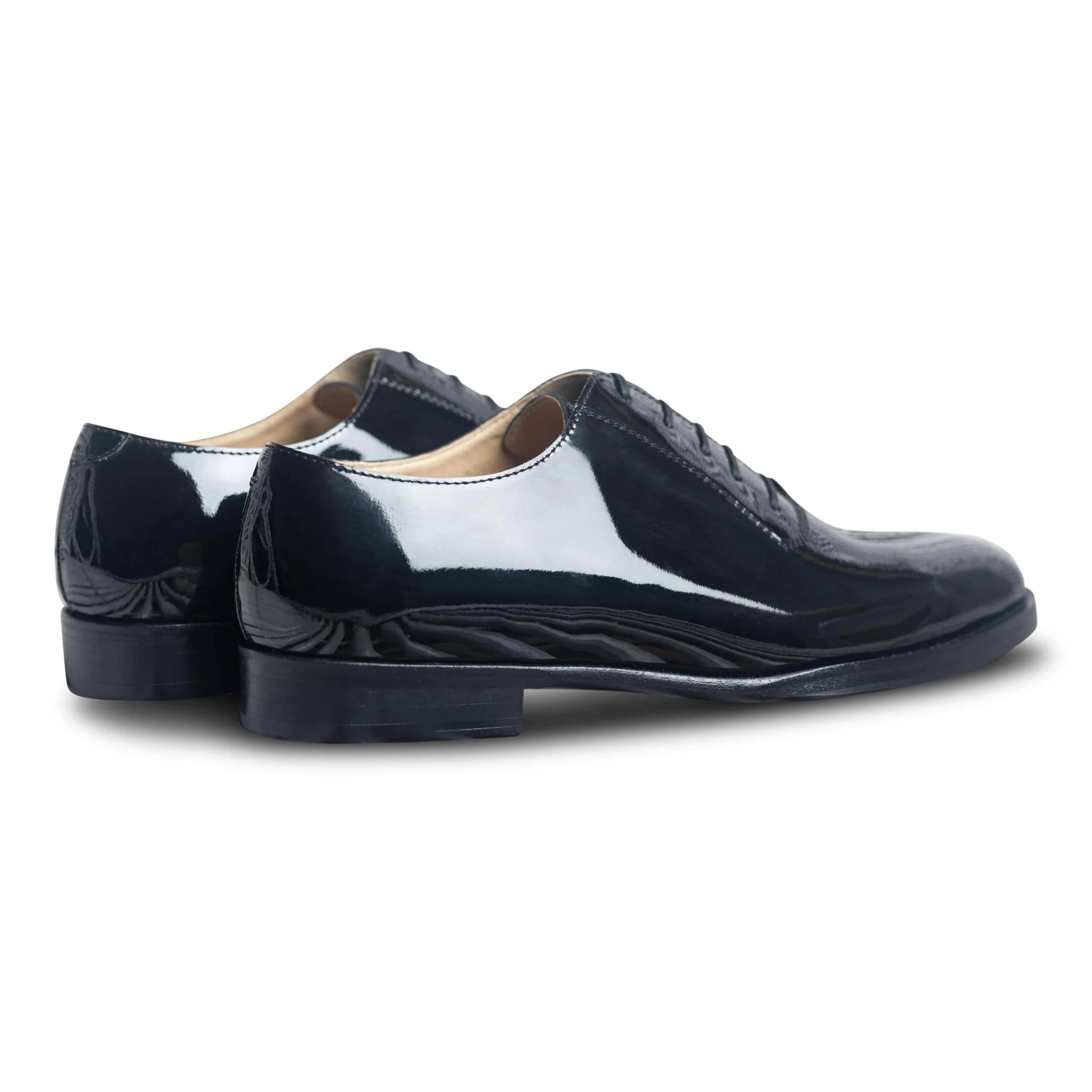 Ferraro | Black patent Oxford shoes - Image 6
