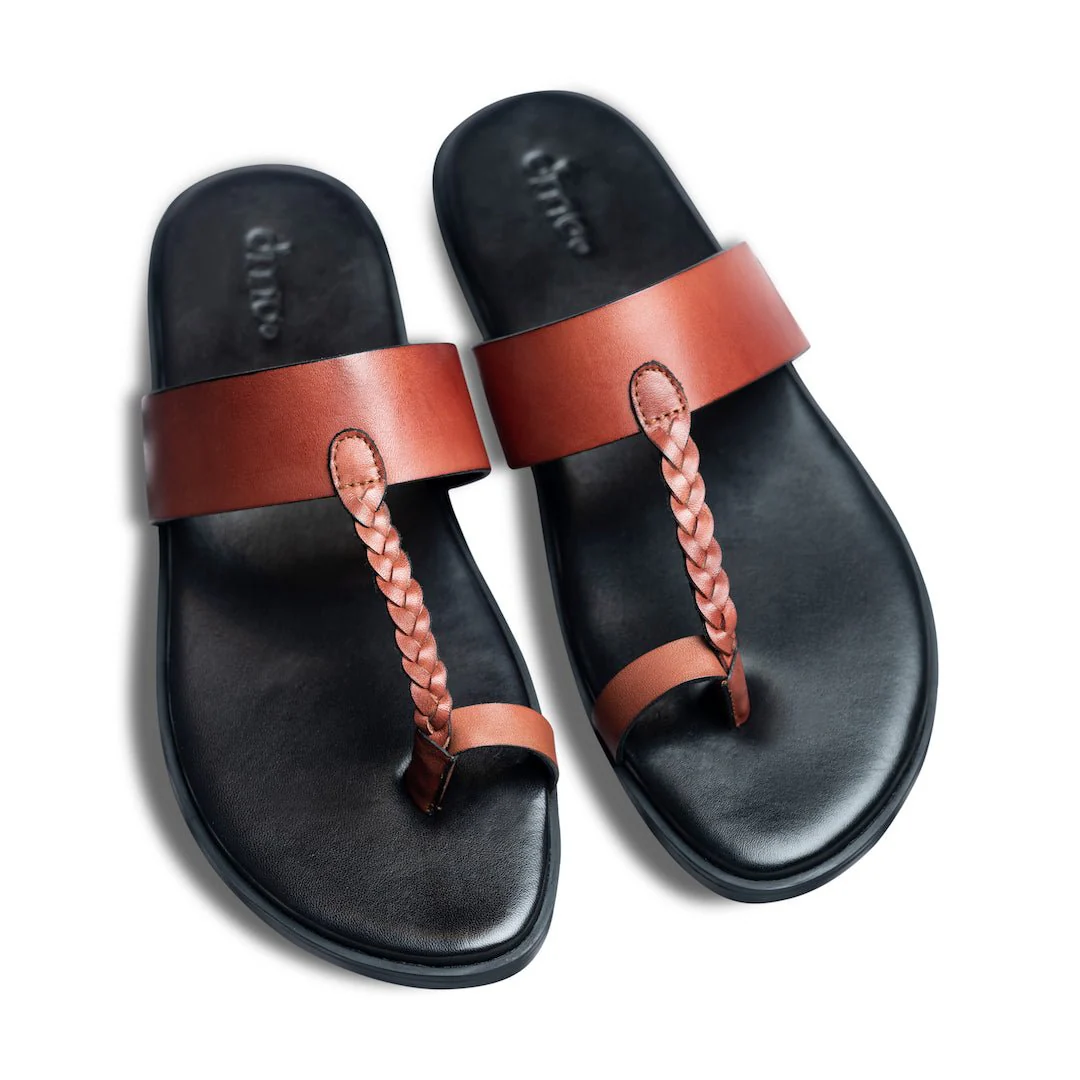 Pelle Kolho | Modern Kolhapuri leather chappals - Image 7