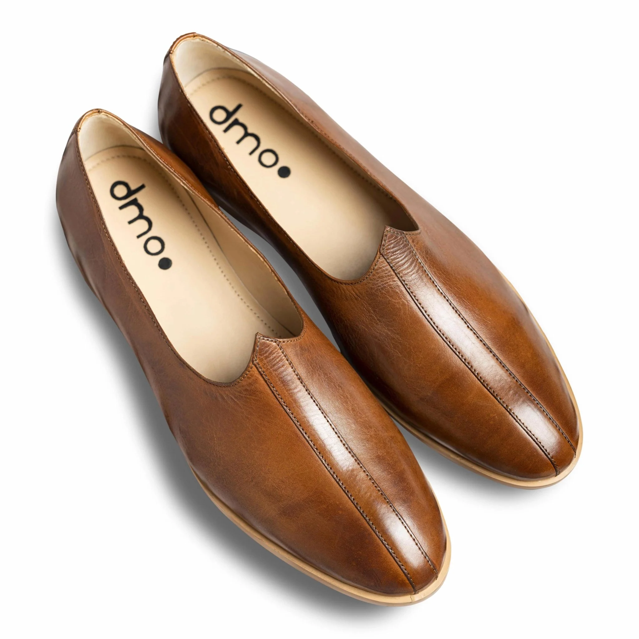 Ethnico Bronzo | Tan leather mojris - Image 9